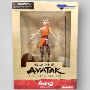 Avatar The Last Airbender Aang Action Figures Diamond Select!